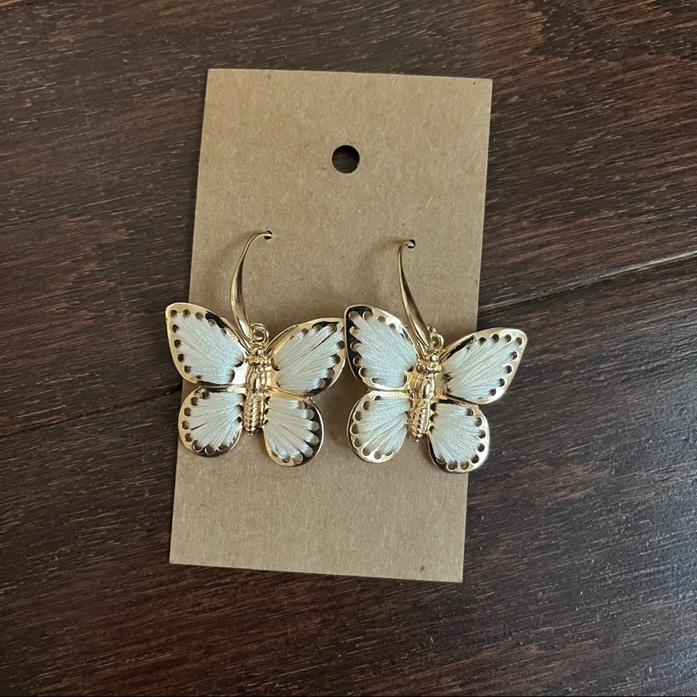 Butterfly Thread Earrings
